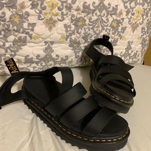 Dr Martens Blaire Hydro Leather Strap sandals